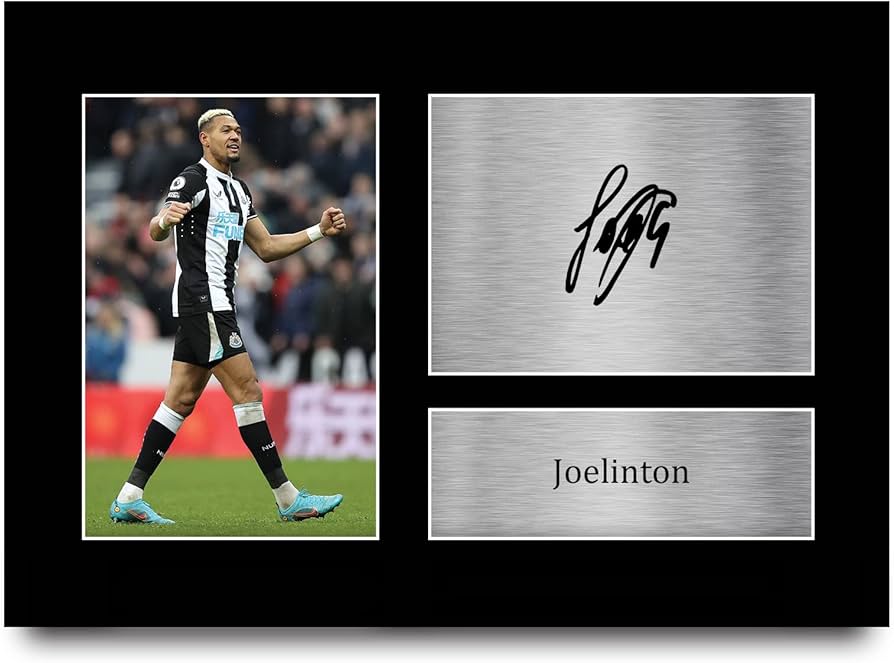 2023-24 PANINI ジョエリントン直筆サインカードニューカッスル
